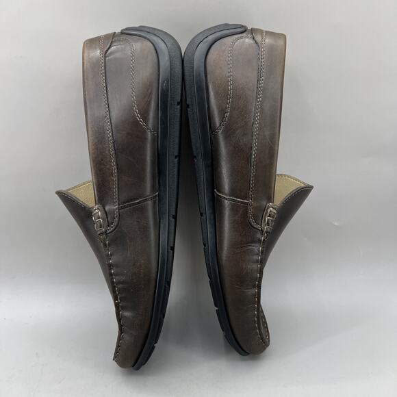 ECCO Classic Moc 2.0 Loafers Men Size 11 Brown Leather Comfort Slip On Low Shoes main image 4